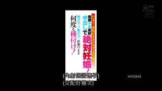  日本最喜歡被頂到深處的自慰套辣妹登場！ 咽頭子宮直射中出絕對懷孕！就這樣持續播種！ 七瀨雛 HND-843